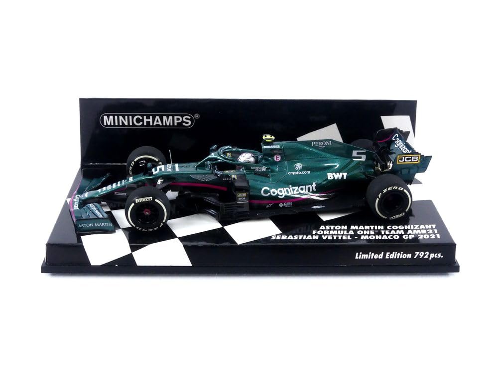 

Minichamps A Martin Cognizant AMR21 Vettel Monaco GP2021 Готовый продукт 1/43