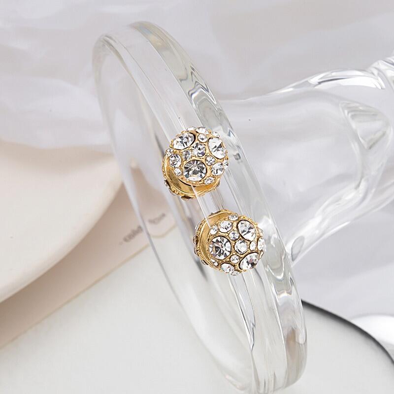 2 buc./set de cercei cu zirconiu, de modă vintage pentru femei, agrafe pentru urechi, non-piercing, pentru petrecere, bijuterii de nuntă, cadouri