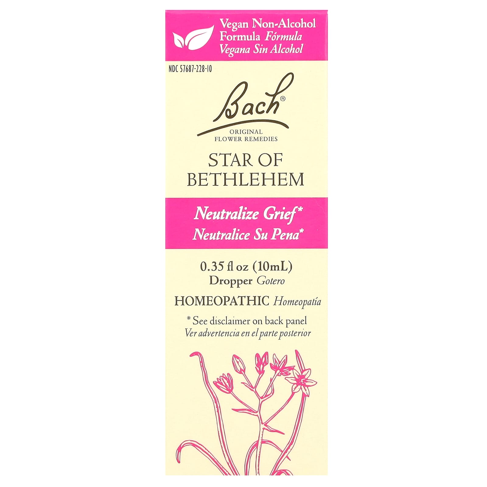 

Originalflower Remedies, Star of Bethlehem, 10Ml(0.35Fl Oz)