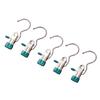 5Pcs Heavy Duty Clothespins Travel Boot Hangers Clips Closet Hanger Organizer Clamps for Scarf Hats Jeans Towels Tall Boots