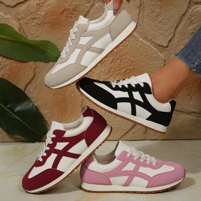 Fashion Women Casual Shoes Fashion Flat Vulcanize Shoes Outdoor Walking Sneakers Comfortable Breathable Running Shoes Zapatos De Mujer