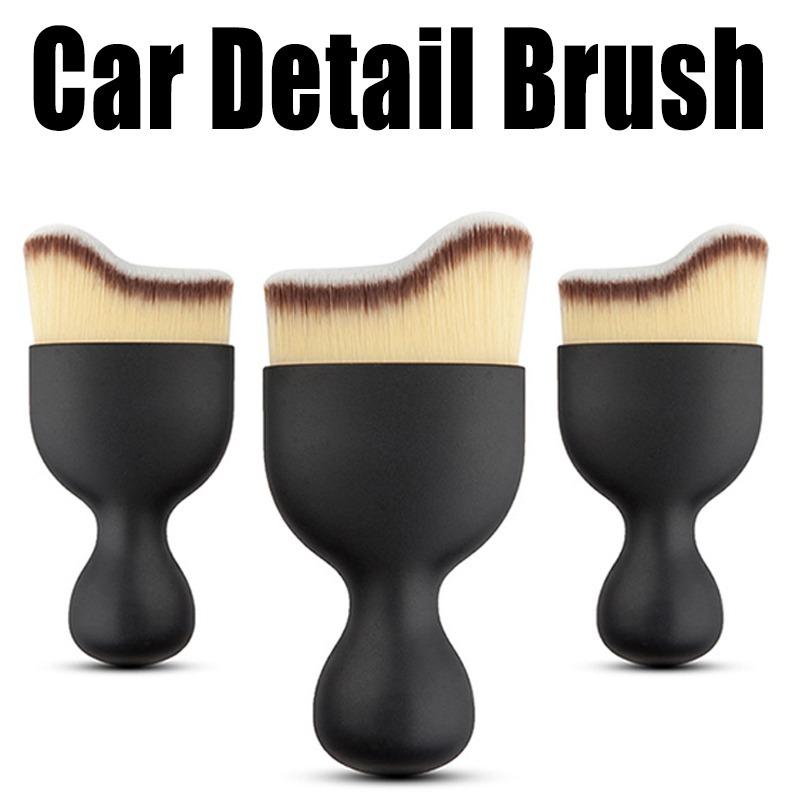 

3/1Pcs Car Curved Brushes Washing Soft Brush for Car Interiors Homes Offices Exterior Cleaning Detail Tools Auto