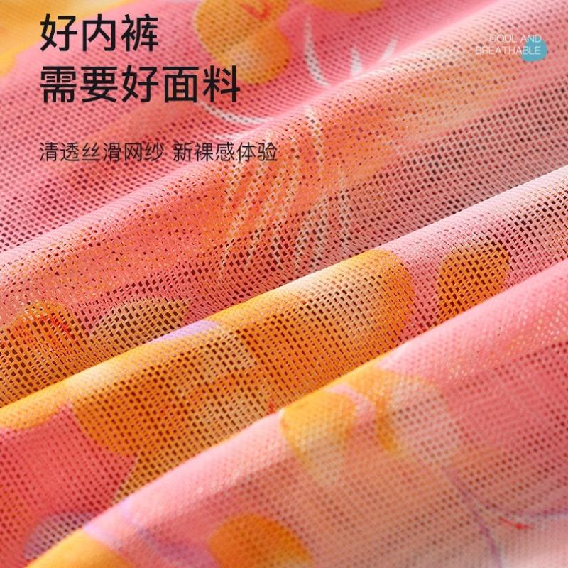 Men Ultra Thin Floral Mesh Briefs See Through Sissy Pouch Panties Male Soft Breathable Underwear Cuecas Women Panties For Men