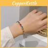 Zircon Elegant Crystal Bracelet For Women Geometric Design Fashionable Jewelry Summer