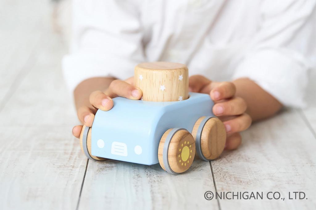 Nichigan Sky Blue Handcart (with Snack Box) BB58
