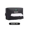 VIJT4 Car Tissue Box Cover Seat Back Hanging Type Tissue Storage Case For Skoda S Kodiaq Octavia 2 3 Yeti Karoq Rapid Fabia VII VRS