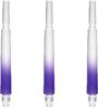Esprit Fit Shaft GEAR normal spin clear gradation purple 3 dart shaft