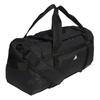 New Adidas Recycled Polyester Portable One Shoulder Crossbody Gym Bag Medium Size Unisex Black JW1687