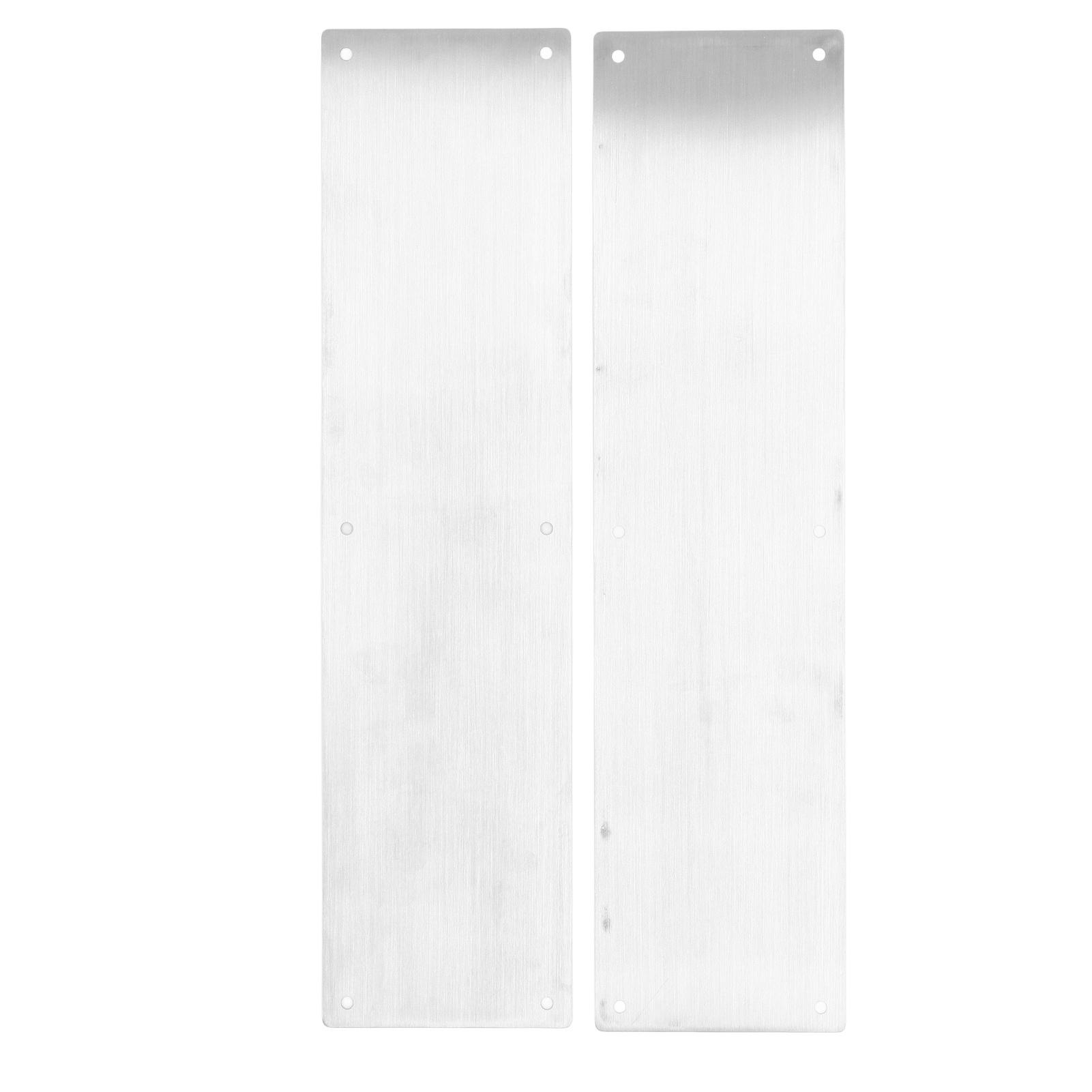 

2PCS Door Kick Plate Decorative 304 Stainless Steel Door Protection Kick Plate for Interior and Exterior Doors
