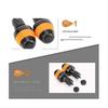 2 Pezzi Tappi Manopole Manubrio Bicicletta Luce Freccia Impermeabile Lampada Manubrio Luci Manubrio Bici Accessori per Ciclismo