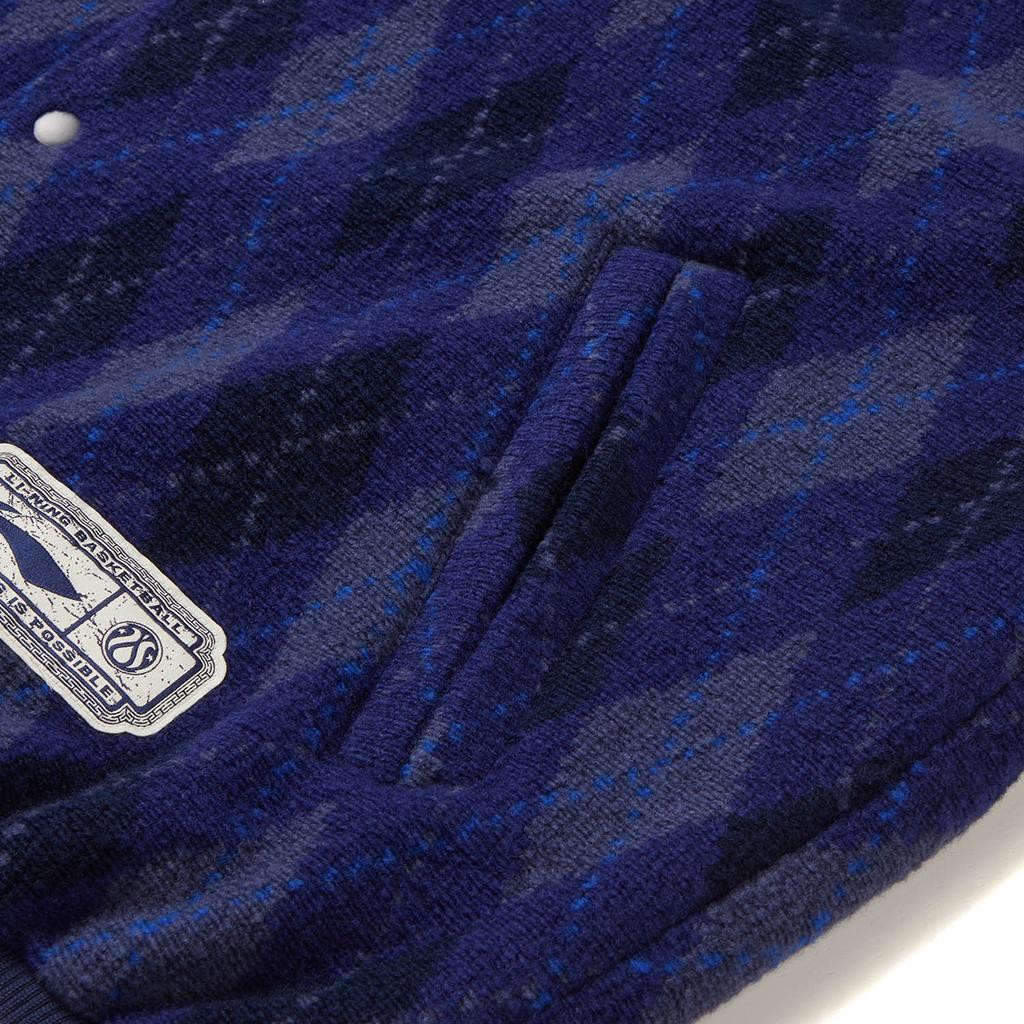 Li Ning Basketball Series Logo Embroidered Button Jacket Men jackets AJDW245-1