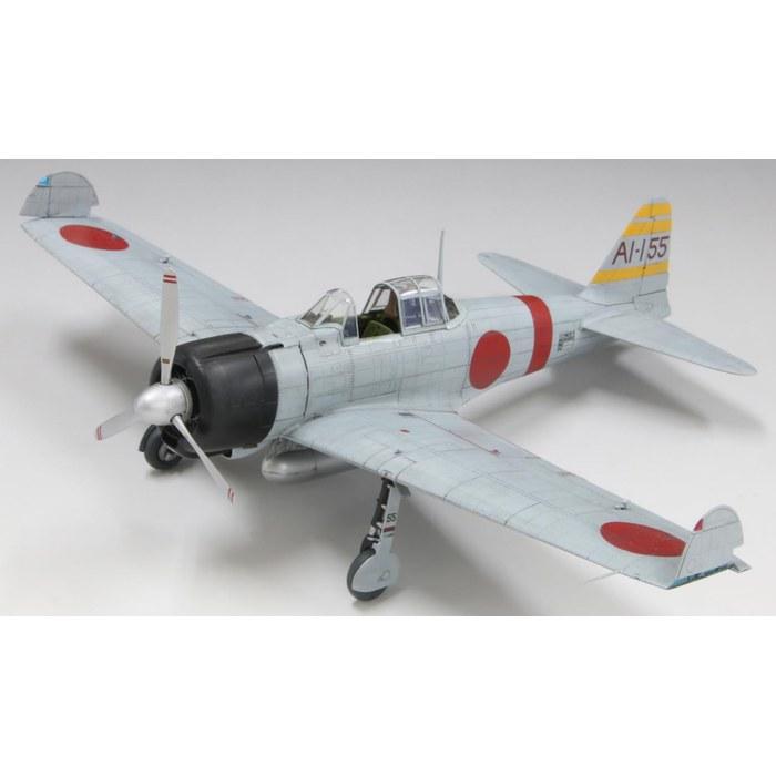 Fine Molds 1/48 Aircraft Series Imperial Japanese Navy Zero Fighter Model 21 (Mitsubishi Early Production) Akagi Plastic Model Kit FZ05