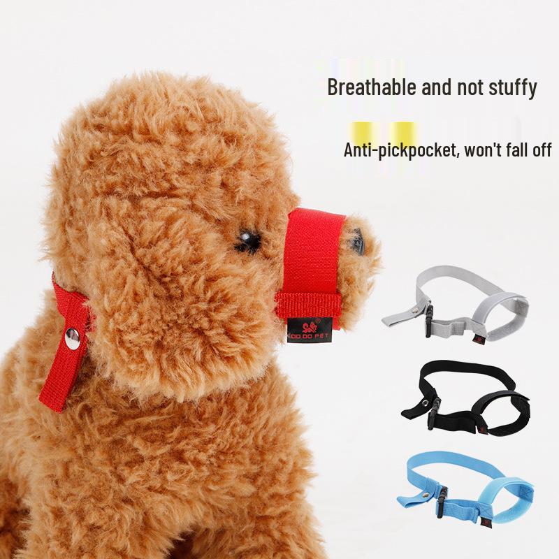 Large Dog Muzzle: Anti-Bite, Anti-Bark Cover for Teddy, Golden Retriever - Prevents Random Eating, Pet Mouth Cover