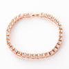 5Mm Hip Hop Tennis Chain Simple Single Rhinestone Clavicle Chain Cuban Chain Necklace
