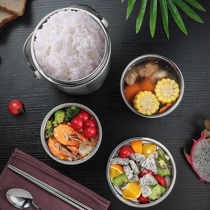 ASD 304 Stainless Steel Vacuum Insulated Lunch Box