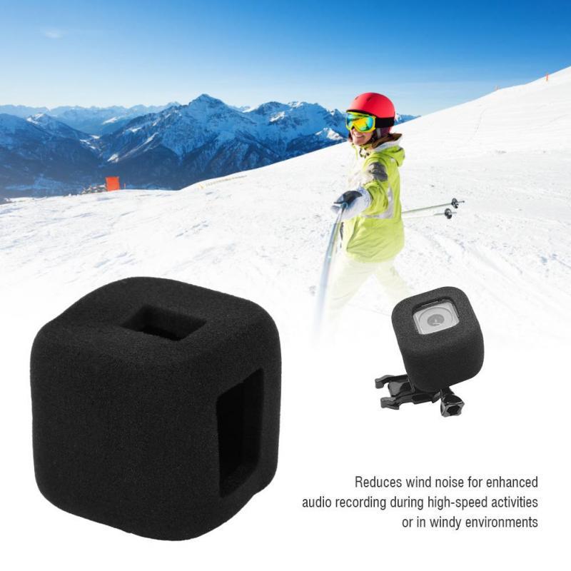 Windshield Wind Noise Reduction Sponge Foam Case Cover For 5 Session 4