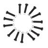14pcs Greaseable Spring Bolt with Locknut 9 16in OD 3in Length Carbon Steel Zinc Plated for Trailer