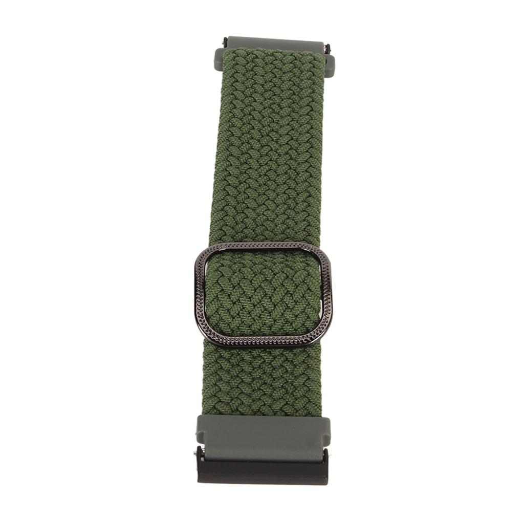 Nylon Watchband Adjustable Replacement Band Sport Breathable Strap for Spartan for Suunto7 OD Green