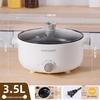 "110V Multifunction Electric Cooker & Non-stick Frying Pan for Dorms, with Smart Reservation"