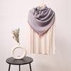 New Arrival Autumn Winter Women Square 100% Pure Cashmere Scarf Luxury Fashion Herringbone Woven Cashmere Scarves Shawl