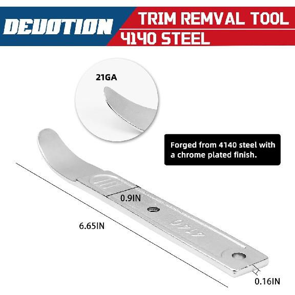 Tool, Trim Removal Tool, Pocket Tool, Car Trim Removal Kit, Trim Removal, 2Pcs