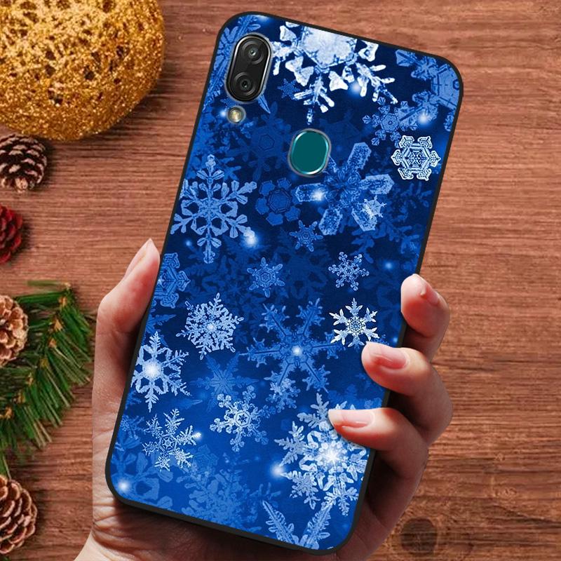 Christmas Painted Cover For ZTE Blade V10 Vita Case Soft Phone Cover For ZTE Blade A3 2019 L8 L9 L210 A51 A31 Lite A5 2020 Capa