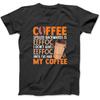 BestTeesEver Kaffee rückwärts geschrieben ist Eeffoc Lustige Liebhaber Trinker Zitat T-Shirt