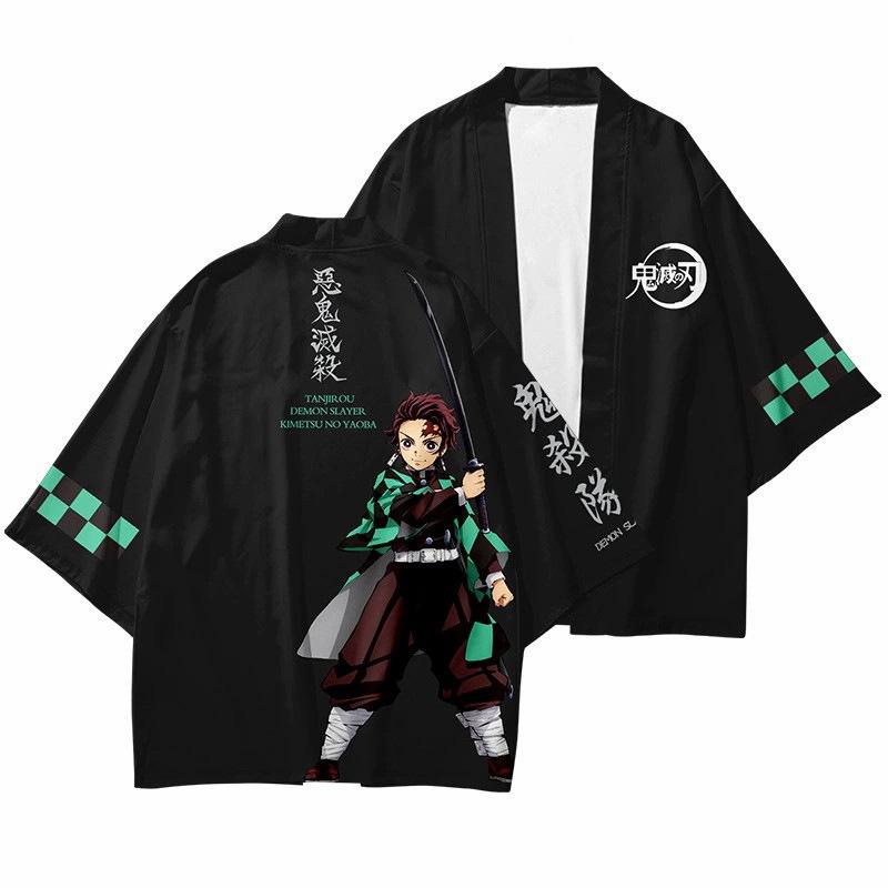 Sun Man Ghost Destroyer Blade Kimono Cloak Couple Casual Jacket 3D Digital Printing Cardigan Sunscreen Clothing