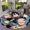Onepunch Man Round Area Rug Carpet Rug For Living Room Bedroom Sofa Playroom Decor Nonslip Floor Mat