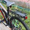 Fahrrad-Gepäckträger hinten Aluminiumlegierung Schnellverschluss-Design mit Reflektorplatte Universelle Mountainbike-Heckgepäckträger Teile