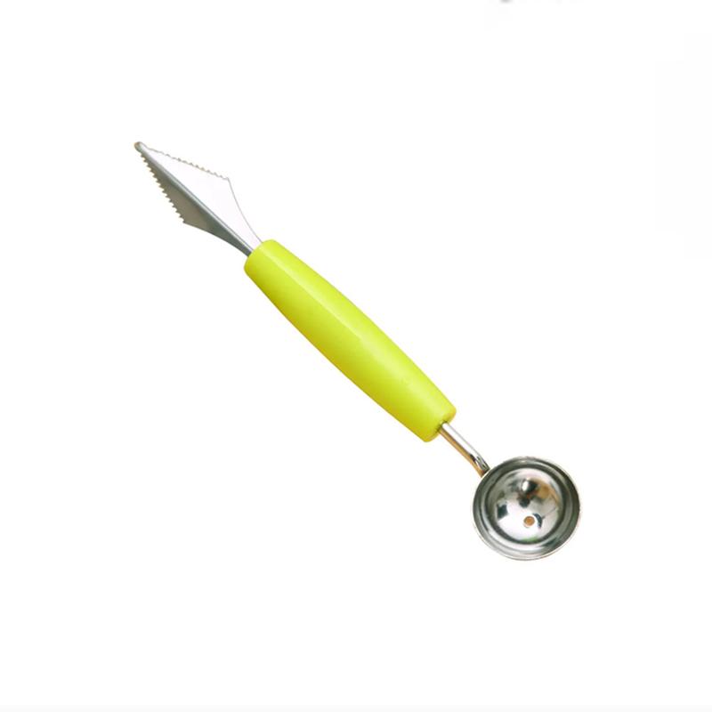 

Нож для карвинга фруктов Сделай сам Ложки для дыни Ложка для выкапывания шариков арбуза Инструменты для нарезки домашнего фруктового ассорти Кухонные гаджеты Аксессуары