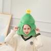 Vtipná čepice, Pokrývka hlavy, Cosplay rekvizita, Vánoce, Halloween, Nadýchaná kigurumi čepice, Plyšová hračka, Snadná proměna, Událost, Párty, Vtipná foto rekvizita