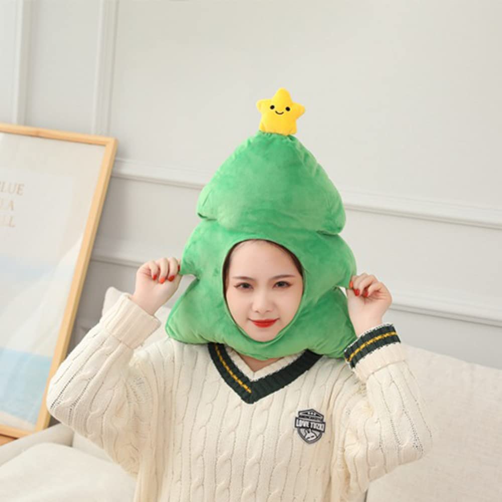 Vtipná čepice, Pokrývka hlavy, Cosplay rekvizita, Vánoce, Halloween, Nadýchaná kigurumi čepice, Plyšová hračka, Snadná proměna, Událost, Párty, Vtipná foto rekvizita