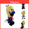 Adorable 25cm Ice Scream Rod Plush Toy Super Soft Stuffed Cartoon Horror Figure