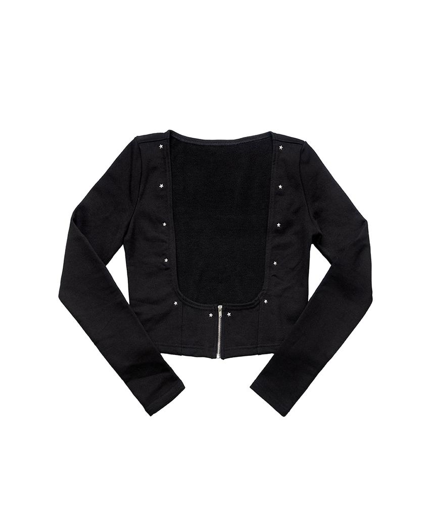 Lepibeu Mini Star Cardigan (Black)