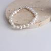Small Rice Pearls Rice Pearl Strand Bracelets Adjustable Chain Beaded Strand Bracelets  Women
