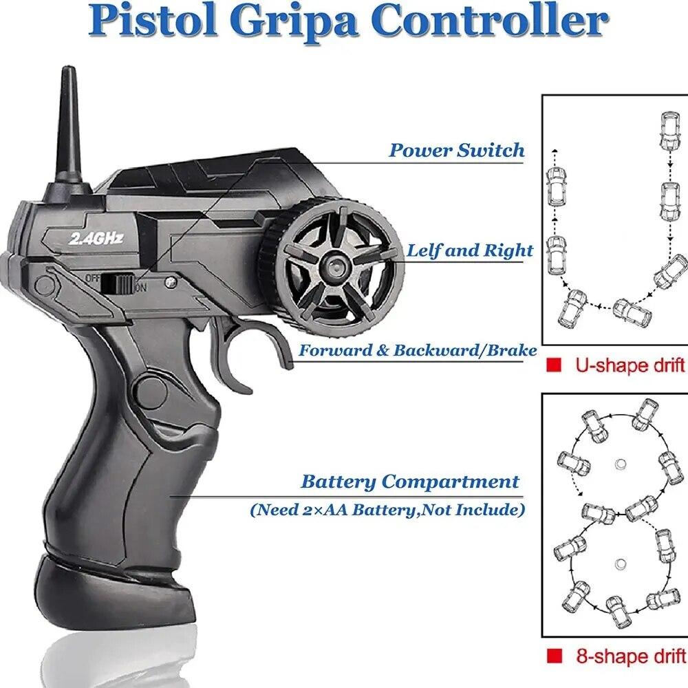 2.4G Drift Rc Car 4WD High Speed RC Drift Car Toy Remote Control GTR Model AE86 Vehicle Toys for Children Gifts