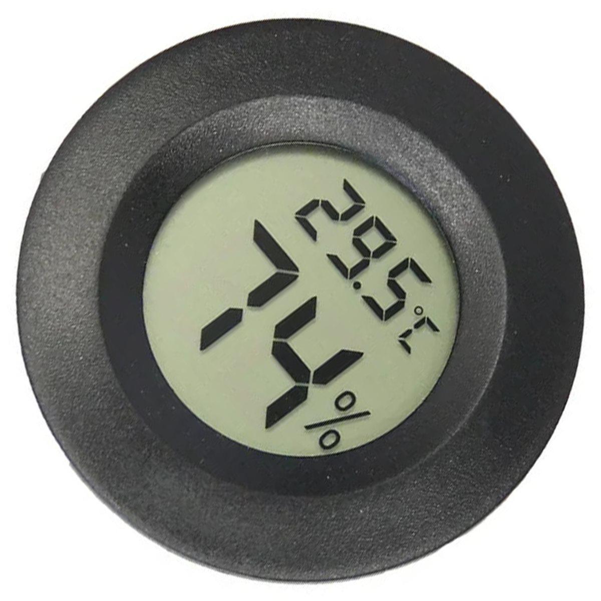 

4 Pcs Mini Hygrometer Thermometer Fahrenheit or Celsius Meter Digital LCD Monitor Round Humidity Temperature Gauge China Mainland