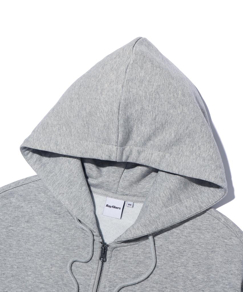 Rayfikers Small Embroidered Sweat Zip-Up Mq6Tu142_Melange Grey