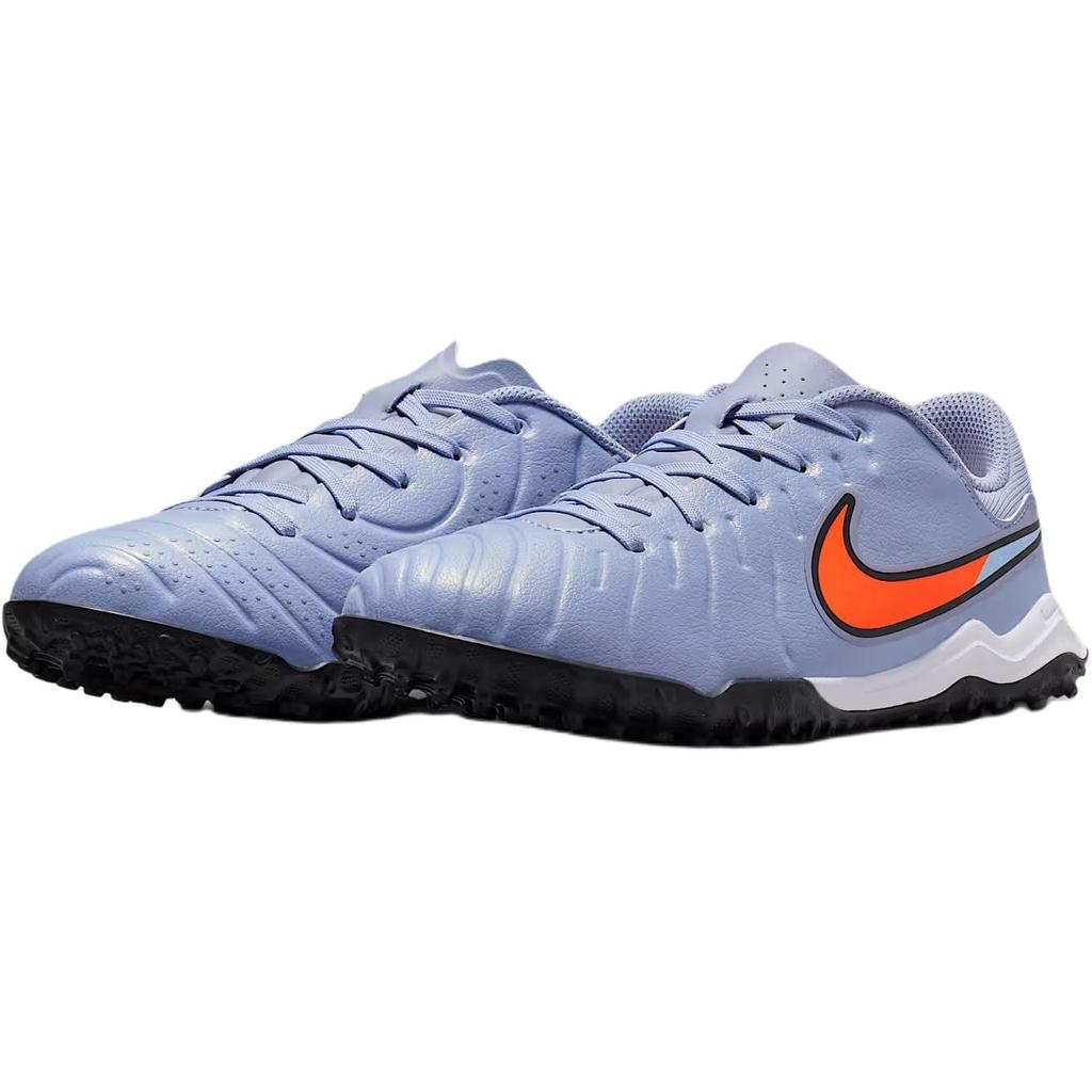 Nike Giovane. Scarpe da Calcio Tiempo Legend 10 Academy Basse Viola Arancio Unisex DV4351-402