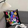 RRainbow FriendsS Cartoon Cushion Cover Pillowcase Ultra Soft Skin Friendly Fabric Cloud Like Comfort Concealed Zipper