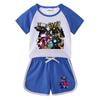 2026 Children's Summer Clothing Set: Baby Boys' & Girls' Hot Pants and T-Shirt Two-Piece Casual Sportswear