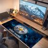 Leicester City Football Club Print  Cushion Non-slip Laptop Tablet Big Mousepad XXL Mat Mini PC Playmat With Lock edge