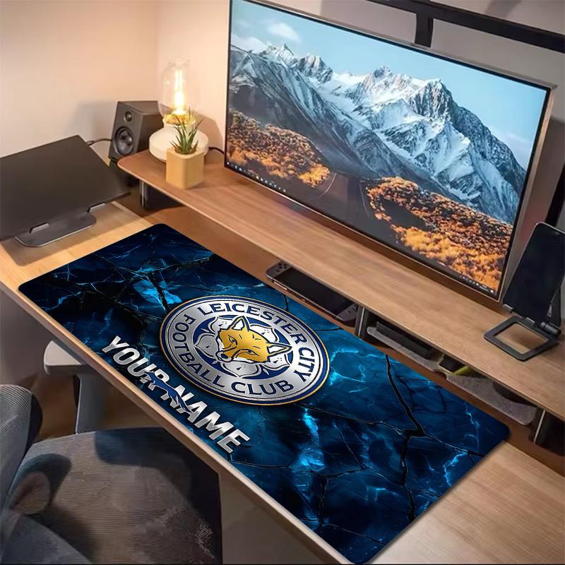 Leicester City Football Club Print Cushion Non-slip Laptop Tablet Big Mousepad XXL Mat Mini PC Playmat With Lock edge