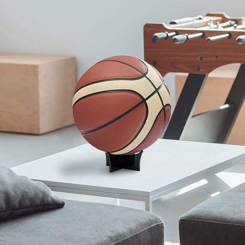 Acrylic Ball Stand Porable Display for Basketball Football Soccer Rugby Bowling
