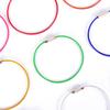 Stainless Steel Wire Keychain Keyring Circle Rope Cable Loop Screw Lock Gadget