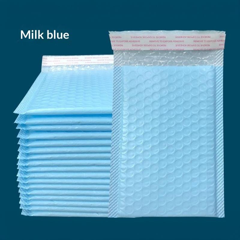 20Pcs Multicolor Self-Adhesive Thick Bubble Mailers Waterproof Shockproof For Small Business Shipping Packaging