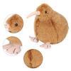 Kiwi Bird Plush Soft and Cute Lifelike Portable Standing Stuffed Animal Toy for Kids and Toddlers 7.9-inch Toy, (Brown)
