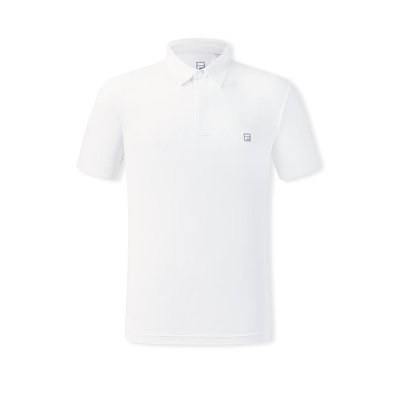FILA Fitness Series Simple Sports Training Casual Versatile Comfortable Moisture-Wicking Quick-Dry Short Sleeve Polo Shirt Men tops A51M621108FWT