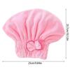 Bath Accessories High Absorbency Hair Towel Wrap Fast Drying Coral Velvet Towel with Bow Knot for Wet Hair